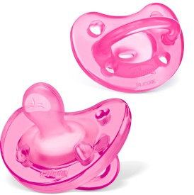 Chicco PhysioForma Silicone One-Piece Orthodontic Pacifier 16-24m 2pk